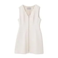 JILL by JILLSTUART フロントジップツイードミニワンピース