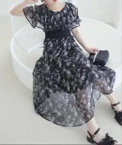 ダブルカラーコルセットワンピース