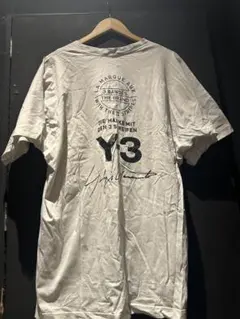 Y-3 ホワイト Tシャツ バックプリント