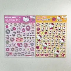 韓国ダイソー限定ハローキティ シールセット 2シート　ステッカー　サンリオ