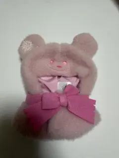 ミッキー SECRET PONCHO ピンク