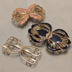 【昭和レトロ】ベルトバックル　３種