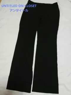 スラックスズボン 裏地付き サイズ2 古着UNTITLED ON CLOSET