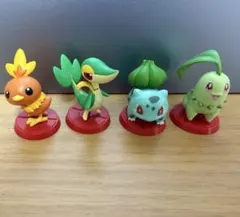 チョコエッグ　ポケットモンスター　旅立ちの3匹 4体セット　ポケモン