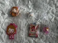 アイカツ あかり あそーと A賞 ラバーマスコット アクリルチャーム2 めじるし