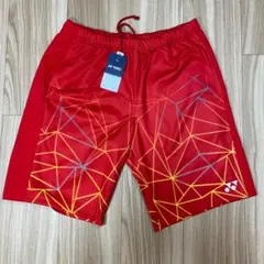 【新品】YONEX 15123 ハーフパンツ XO 幾何学模様 全日本モデル