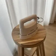 Panasonic 衣類スチーマー ベージュ スタンド付き