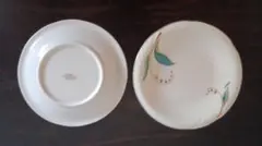 【可憐・金彩】リッチフィールド すずらん 平皿 5枚組 ケーキ銘々皿