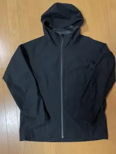 UNIQLO フード付きナイロンジャケット XL ブラック