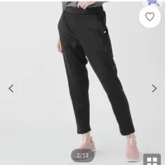 美品　ELLE SPORT(エルスポーツ) 裏ベロアスタイルアップパンツ