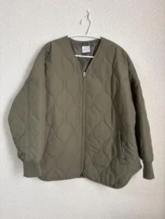 coen コーエン　キルティングジャケット Mサイズ オリーブ