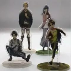 一番くじ　進撃の巨人　アクスタ　3個セット