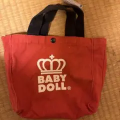 BABYDOLL ミニトートバッグ レッド