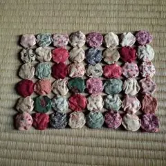 布製パッチワークとヨーヨーキルトセット