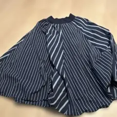 スタイル・ラヴィー マルチストライプウエストリブ切替えスカート　11号