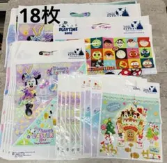 ディズニーリゾート ショップ袋セット 18枚