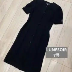 美品　東京ソワール　ブラックフォーマル ワンピーススーツ 礼服 喪服　7号