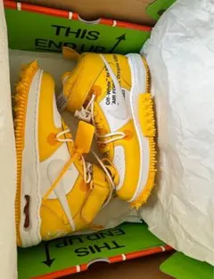 Off-White Air Force 1 Mid SP LTHR 新品