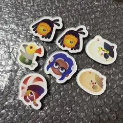 ヒメドローン＆8号 スプラトゥーン Splatoon 缶バッジ マグネッツ