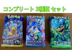 ★特別★ ポケカ コンプ 3種類 超電ブレイカー バトルパートナーズ 変幻の仮面