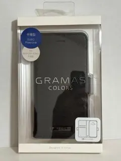 らくらくスマホ ブラック F-52B 手帳型ケース PUレザー マグネットフタ付