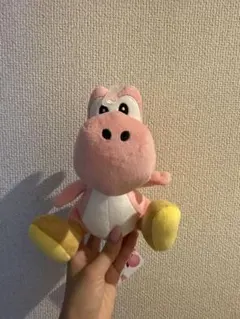 【タグ付き】ヨッシー ぬいぐるみ ピンク マスコット