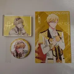 アイドリッシュセブン ブラホワ アクブロ バッジ ナギ セット