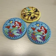 ディズニー 刺繍缶バッジ 3個セットのサムネイル