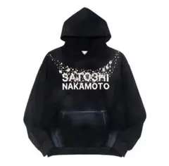 SATOSHI NAKAMOTO サトシ ナカモト パーカー Lサイズ 新品