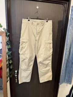 ポロラルフローレン 67チノ カーゴパンツ 35×30 ベージュ スリランカ製 ポロラルフローレン 67チノ カーゴパンツ 35×30 ベージュ スリランカ製