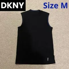 美品 DKNY レディース ノースリーブ タンクトップ ブラックのサムネイル