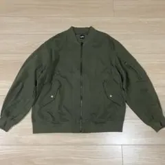 GU リブブルゾン UNDERCOVER XL オリーブ