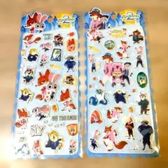 M*り様 ズートピア シール ぷくぷくシール ステッカー 正規品 海外ライセンス