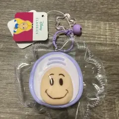 ディズニー　ダイカットスクイーズキーホルダー　ヤングオイスター