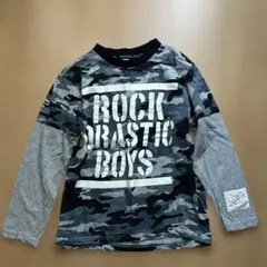 迷彩柄 長袖Tシャツ ロンT 150cm