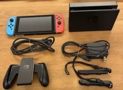 Nintendo Switch 本体 赤/青　 ⭕️オマケ×3付き