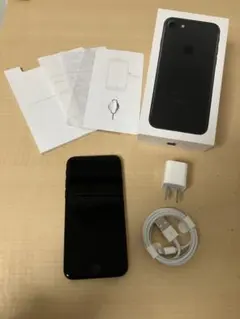 iPhone7 ブラック 32GB SIMフリー(箱あり)