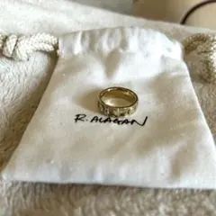 R.ALAGAN 指輪　リング　レディースアクセサリー　美品値下げ可能　2点 ペアリング 指輪 ロンド シルバー925 r3871-p