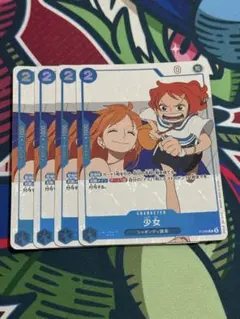 ね*こ様 ONE PIECE カードゲーム 美品 少女 プロモカード - メルカリ