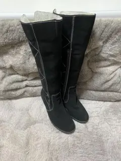 NINE WEST ロングブーツ　スエードのサムネイル