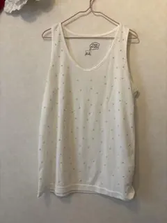 E hyphen world gallery ドット柄タンクトップのサムネイル