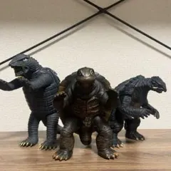 ガメラ　ソフビ　3個セット