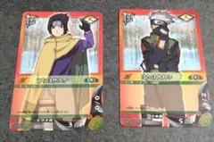 あ*す様 NARUTO カードゲーム 4枚セット 雪姫忍法帖拡張シート 第七班