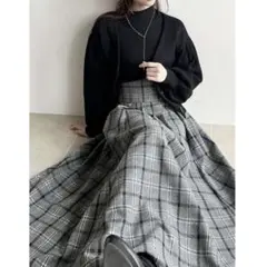 RESEXXY チェックコルセットスカート