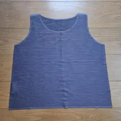 週末値下PLEATS PLEASEプリーツプリーズ タンクトップ グレー【3