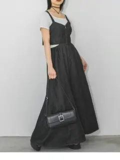 サイドZIPデニムワンピース PAGEBOY ページボーイのサムネイル