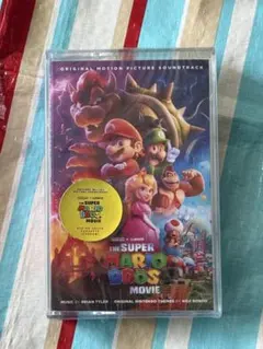 ザ・スーパーマリオブラザーズ・ムービー　カセットテープ