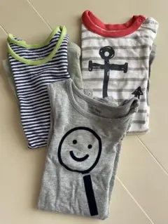 GAP ベビー 半袖ロンパース タンクトップロンパース12-18ヶ月　３枚セット