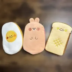 キャラクター ポーチ 3個セット