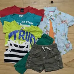 まとめ売り☆男子80　上下夏セット